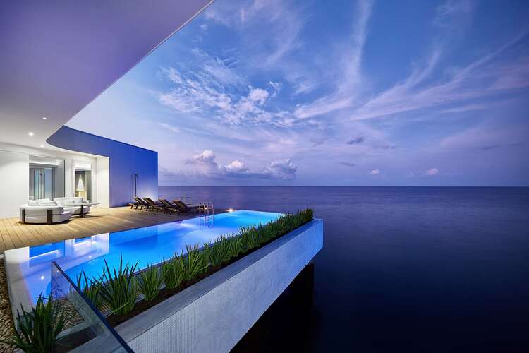 Night Under the Sea: Romantic Getaway in Maldives